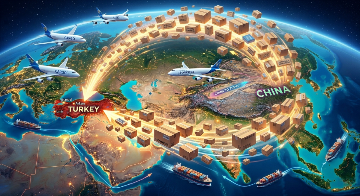 Türkiye'ye Gelen E-Ticaret Paketlerinin %91'i Çin'den!