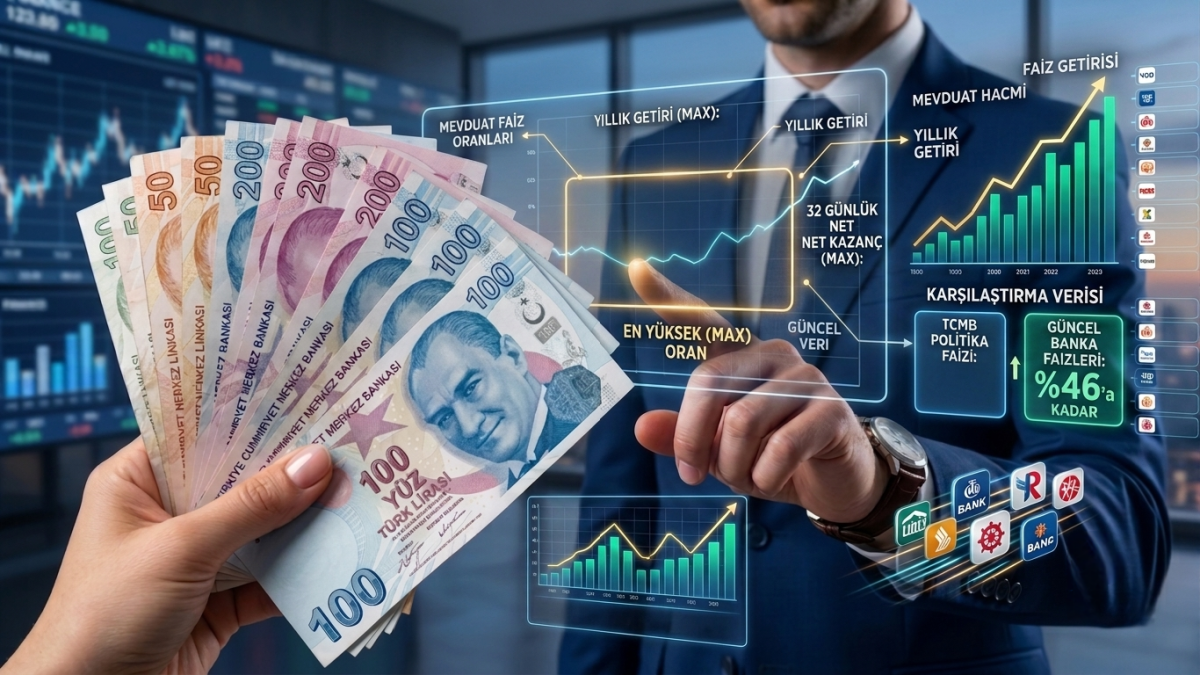 En Yüksek Mevduat Faizi Veren Bankalar (Güncel Oranlar)