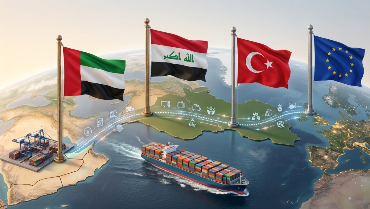 Körfez'den Türkiye ve Avrupa'ya Uzanan Yeni Ticaret Koridoru: BAE - Irak Lojistik Hattı Devrede