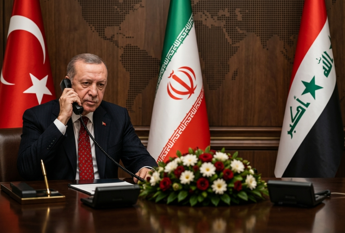 Cumhurbaşkanı Erdoğan'dan Yoğun Diplomasi Trafiği: İran ve Irak Liderleriyle Kritik Görüşmeler