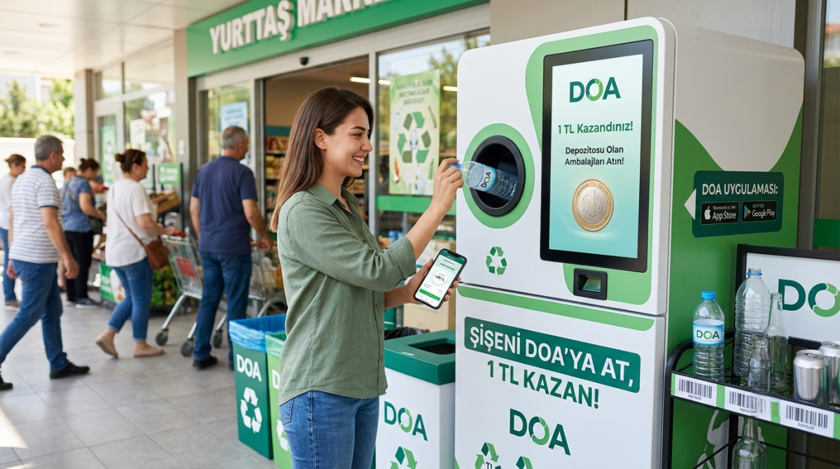 DOA Uygulaması Nedir? 1 TL’lik Yeni Şişe Sistemi Nasıl Çalışıyor?