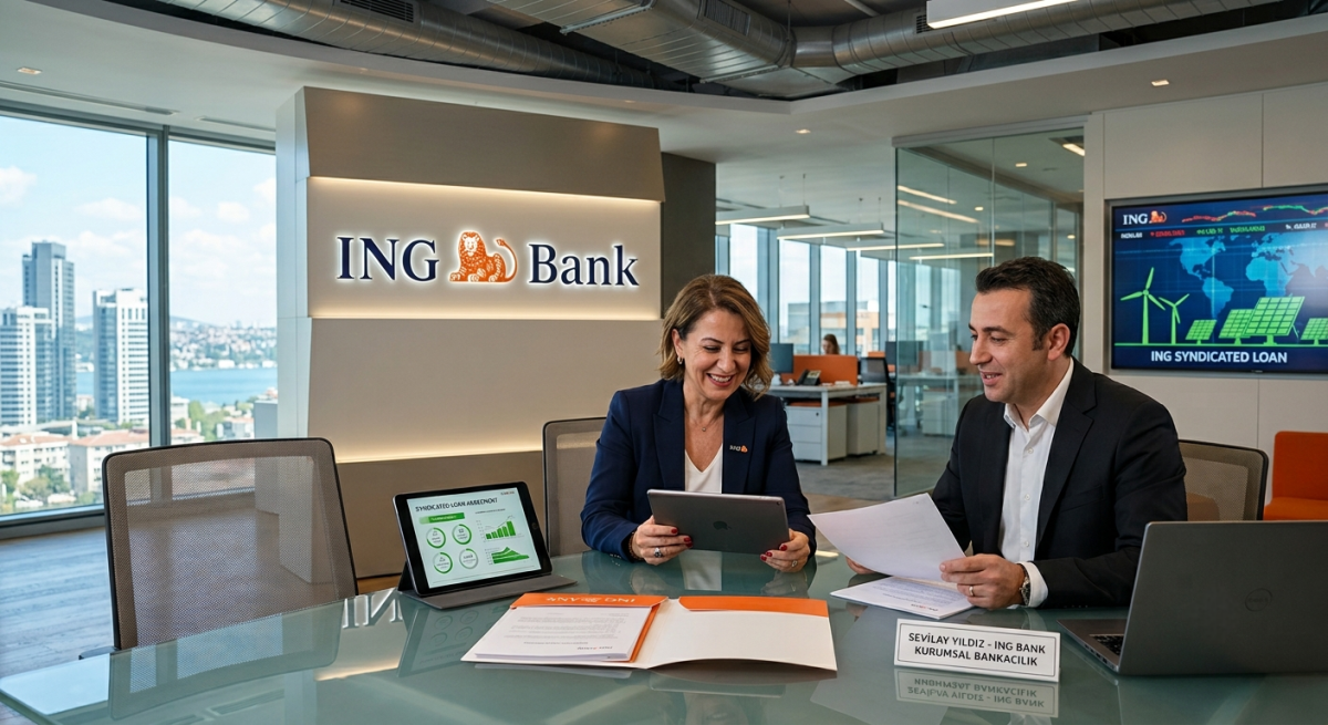 ING Bank Türkiye'den 150,8 Milyon Euroluk Sürdürülebilirlik Bağlantılı Sendikasyon Anlaşması