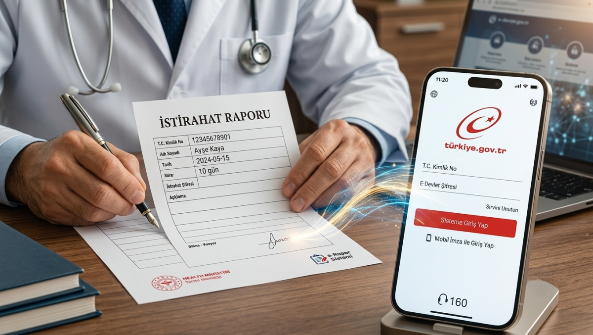 İstirahat Raporlarında Yeni 
